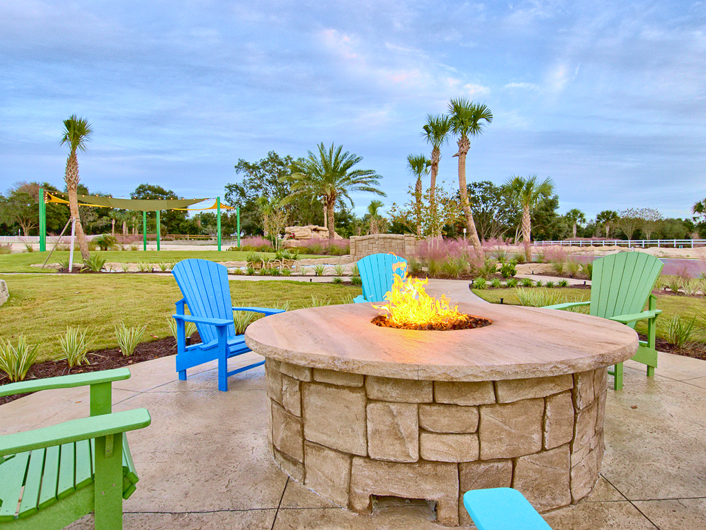Outdoor Fire Pit at Green Key Village