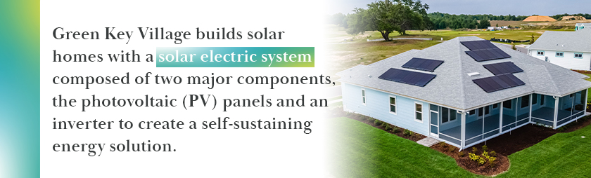 how do solar homes work