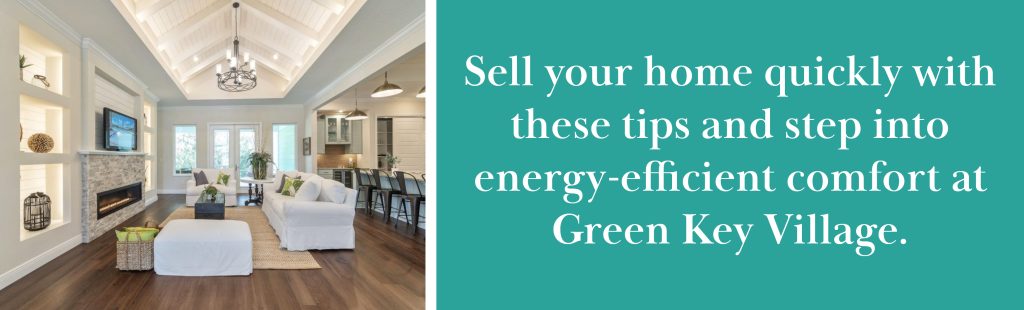 interior living space of a new home in Central Florida