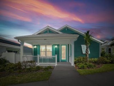exterior of a new home in central FL